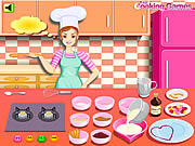 Valentin nap - Barbie cooking Valentine blancmange